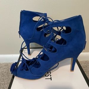 Nine West Booties in Cobalt Blue